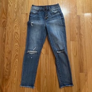 Sincerely Jules womens ripped mom jeans